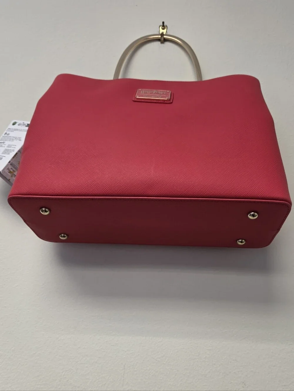 Loungefly Harry Potter Deathly Hallows Elder Wand Magenta Red Handbag